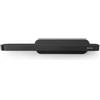 Brabantia - Mindset Portaoggetti da Doccia con Tergivetro - Sistema di Drenaggio dell'Acqua - Resistente alla Corrosione - Portata 2 kg - Materiale di Fissaggio Incluso - Dark Grey - 42 x 9 cm