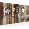 Runa Art Famiglia Quadri Soggiorno Grande Brown Beige Astratto Decorazione Murale 040212a