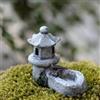 JUDUOYANXIAN Alberi modello per diorama, accessori da giardino in miniatura pozzi d'acqua sorgenti ponte barca ornamento statua statuette paesaggio casa giardino artigianato stile 19