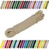 CARTONARE Cordoncino elastico da 2 mm, 3 mm, per cucito, fai da te e attività all'aperto, elastico rotondo espansore, elastico (010), beige chiaro, 3 mm x 5 m