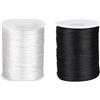 Oulitigy Filo Di Nylon 110 iarde 1.5mm Cinese Nodo Macrame Corda Bracciale Intrecciato Stringa Fai Da Te Nappe Per Shamballa Corda