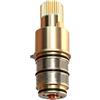 Jrdsw 47439000 Cartuccia Termostatica Compatta Sostituzione - 1/2 Versione Compatta in Ottone Sostituito Versione Plastica Compatibile con GROHE 47439000 per Grohtherm 1000/2000/3000, Cosmopolitan, AAC