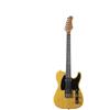 EKO GUITARS - Chitarra Elettrica TL‑400, Corpo Pawlonia, Manico Acero, Tastiera Laurel, 2 Pickup Single‑Coil, Ponte Tele, 22 Tasti, Colore Butterscotch