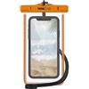 EAZY CASE - Custodia subacquea impermeabile, arancione, universale, per tutti i modelli fino a 6,7 pollici, con cordino nero