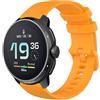 GIOPUEY Cinturini Compatibile con SUUNTO Race 49mm, Morbido Silicone Cinturino [Resistente all'Usura] [Traspirante] - Yellow