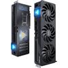 Cutesliving GUNNIR Intel Arc B570 Photon - Scheda grafica GDDR6 da 10 GB, Boost 2670 MHz (3x DP 2.1 + HDMI 2.1 | PCIe 4.0 x16) Triple-Fan Cooling, 4K/8K Ready, RTX 4060 Competitor (nero) (B570 Photon 10 GB GDDR6