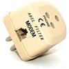 OEM SYSTEMS COMPANY OEM Filtro ADSL / ADSL2+ Tripolare Passante Jack 6P4C, Sabbia