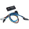Gurtt Adattatore SAS a SATA 29 pin SFF-8482 a RAID 7+15 22 pin con chipset e connettore di alimentazione