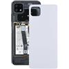 Audiosystem Scocca Cover Back Copri Batteria posteriore Per SAMSUNG GALAXY A22 5G SM-A226 A226F A226F/DS Vetro Ricambio Sostituzione Riparazione Bianco