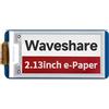 Waveshare 2.13inch E-Paper E-Ink Display Module (B) for Raspberry Pi Pico 250x122 Pixels Red/Black and White with SPI Interface Support Full Refresh