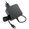 Nilox NXCARUSBC45 Alimentatore Universale Notebook, Fino a 45 W, Ideale per Smartphone, Tablet e Laptop, con Protocollo Power Delivery, Livello Protezione Completo, Nero