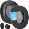 defean Stealth 600 Gen3 - Cuscinetti di ricambio in gel di raffreddamento e microfono defean compatibili con cuffie Turtle Beach Stealth 600 Gen 2/600 Gen2 USB/600 Gen 2 MAX/600 Gen3 (600XB)