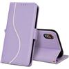 laddutoi Cover per Samsung Galaxy Xcover 7, Custodia Flip Case in Pelle PU [Slot Carte] [Supporto Stand] [Magnetica], Libro Portafoglio Antiurto Custodia per Samsung Xcover 7, Viola