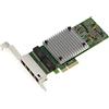 KALEA-INFORMATIQUE Scheda controller di rete PCIe x4 a 4 porte Gigabit LAN RJ45 Ethernet 10 100 1000 1G - Chipset doppio I350AM2 NIC