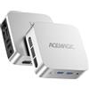 ACEMAGICIAN Vista Mini V1 Mini PC, Ιntel Alder Lake-N95 (Fino 3,4 GHz), 16GB DDR4 256GB M.2 2280 SSD, Mini Desktop Computer Dual Ethernet,4K UHD, per Ufficio