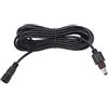 Liwinting Cavo di Prolunga CC Impermeabile 5,5 x 2,1 mm Cavo di Collegamento per Luci Esterne per Luci Solari da Giardino 3 metri,2pcs Nero
