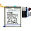 SPES Batteria di ricambio originale per Samsung Galaxy S20+ Plus 5G EB-BG985AB con strisce adesive, incluso strumento di montaggio