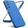 Generico Custodia compatibile con OPPO A16 / A16S CPH2271 / CPH2269, CPH2275 (6.52) A54S / CPH2273 A54 4G /A55 4G 5G A53S 5G Cover Protezione FLESSIBILE antiurto ANTIGRAFFIO Gel Silicone Morbida Case Blu