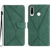 Generico CUSTODIA compatibile con HUAWEI P30 LITE/MAR-LX1M, MAR-LX2 e MAR-LX3A / P30 LITE NEW EDITION cover STAND FLIP LIBRO magnetica GEL TPU case eco pelle antiurto antigraffio portafoglio porta carte Verde