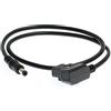 DRRI 12V D-Tap a DC 2.1mm Cavo di alimentazione per monitor LCD KiPRO/Ikan Monitor/Atomos Shogun Inferno
