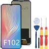 SiuVorZhi Display LCD compatibile con Fossibot F102 Display LCD Touch Screen Assembly Riparazione Parti di ricambio con strumenti