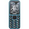 Guwet A2 2G - Telefono cellulare per anziani senza contratto, batteria di grande capacità, lungo tempo di standby, Dual SIM con pulsante di chiamata di emergenza, tasti grandi, blu
