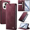 Cracedily Cover per Honor Magic 6 Pro Case, Libro Custodia Portafoglio Premium Pelle PU, Slot Scheda, RFID Shieldon, Chiusura Magnetico Aletta Antiurto Case Custodia per Honor 6 Pro, Rosso