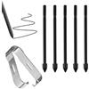 VTYTZZ Set di 6 punte di ricambio originali per Samsung S Pen, S Pen Punte, S Pen Punta originale, per Galaxy Tab S9/S8/S7/S6 Lite/S6/Note20/Note10/S22u/S23u