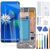 H&LYCYJ Display Schermo per Samsung Galaxy S10 4G TFT G973F G973U G973W LCD Schermo Kit di Ricambio（Nero con Cornice, Senza impronte digitali)
