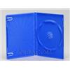 Qtecx 50 Custodie DVD Singole Azzurre, Box porta DVD 14 mm - Qtecx