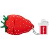 Garrulax Pendrive, USB Chiavette 8GB / 16GB / 32GB Premium Impermeabile Frutta in silicone ad alta velocità USB 2.0 dati, unità di memoria flash Penna Disk Pen Drive