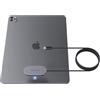 LULULOOK Caricatore magnetico senza fili per iPad Pro 11 (1st/2nd/3rd/4th) e iPad Air 11 M2/M3/M4 e iPad Air 10.9 (4/5), ricarica rapida da 18 W tramite Smart Connector incluso cavo USB-C da 2 m