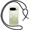Yoedge Cover con Cordino per Google Pixel 10 Pro XL 6,8, Trasparente Aesthetic Disegni Fiori Custodia con Collana Tracolla Laccio Collo, Sottile TPU Silicone + PC Antiurto Case per Pixel 10 Pro XL,02
