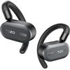 TOZO O2 Cuffie Bluetooth Sport Multipoint, 10,5g Auricolari Bluetooth 5.3 con 4 Mics, APP Cuffie Wireless Running Gancio Rotazione Cancellazione Rumore Nero