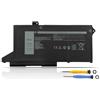 K KYUER 42Wh WY9DX Batteria per Dell Latitude 14 15 5420 5520 Business Laptop Precision 3560 Mobile Workstation P137G P104F P137G001 P104F001 P104F002 M3KCN 75X16 WK3F1 05R42 1K2CF 01K2CF Notebook Battery