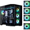 BitFenix Custodia per PC Cube BITFENIX T10 ARGB (nero)