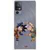 LA CASA DE LAS CARCASAS Custodia per TCL 40R 5G Ufficiale Dragon Ball Goten e Trunks Fusion per proteggere il tuo cellulare. Custodia per TCL in silicone trasparente flessibile con licenza ufficiale Dragon Ball