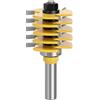 Ddyspan 1/2 Manico Full Split 3 Denti Finger Joint Coltello Per Giunzione Fresa Per Legno