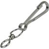 Corderie Italiane 002013532 Moschettoni girevoli con anello simplex, 60 mm, 50 pz