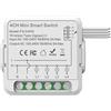 Sctecoau Modulo Interruttore Relè Zigbee 5A 4 Canali AC100-240V Funziona con Home Mini Smart Switch Module