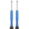 QUARKZMAN 2pz Cacciavite Torx Mini T5 Testa Torx Da 3mm Lunghezza 87mm Per Riparazioni Di Piccoli Elettrodomestici, Blu