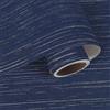 VaryPaper Carta da Parati in Tessuto Blu Navy Moderna Pellicola Adesiva Blu Scuro Opaca 40cmx200cm Carta Adesiva per Mobili Carta da Parati Adesiva Muro Soggiorno Bagno Adesivi per Armadio Scaffali