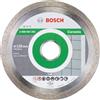 Bosch Professional 1x Disco Diamantato Standard for Ceramic, per Pietra, Piastrelle, Ceramica, Ø 125 x 22,23 x 1,6 x 7 mm, Accessori per Smeriglatrici Angolari
