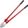 CCLIFE Tagliabulloni con Manici Tubolari 900 mm Capacità di taglio 12 mm, Tagliabulloni robusto in Cr-Mo con ganasce temprate