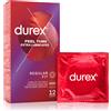 Durex Feel Thin Extra Lubricated 12 pz