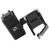 Nucelit Staffa di estensione per fotocamera Pocket 3 con doppio sistema di bloccaggio del telefono e imbottitura accessori per videografia