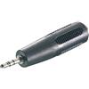 Speaka Professional SP-7870260 - Adattatore audio jack da 2,5 mm, 1 presa jack da 3,5 mm, colore: Nero