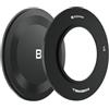 Freewell Anello adattatore da 55 mm con tappo posteriore per serie V2