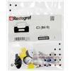 RESTAGRAF 605004H Kit clip d'arresto Carrozzeria Posteriore