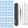 VVQWCY 101 strumenti per esprimere brufoli, ago per brufoli con rimozione dei punti neri, per salone di bellezza a casa